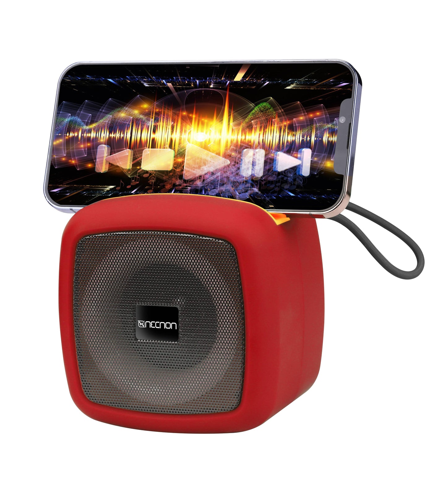 BOCINA PORTATIL ROJO NB-09