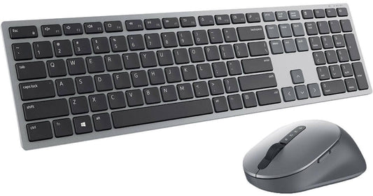 Kit Teclado y Mouse DELL KM7321WGY-US INGLES. Receptor inalámbrico USB. Garantia 3 años