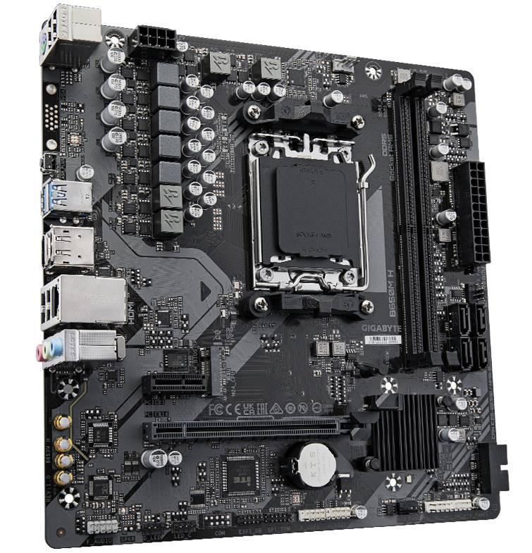 Tarjeta Madre Gigabyte Micro ATX B650M H, S-AM5, AMD B650, 96GB DDR5 para AMD