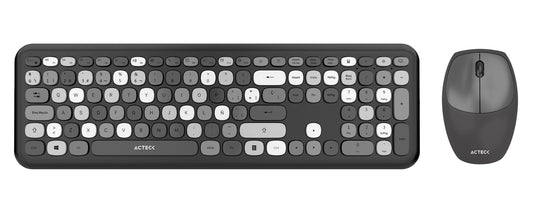 Kit Teclado y mouse Inalámbricos 2.4hz Creator Chic MK475 Advanced Series