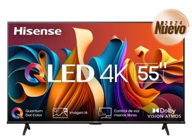 Televisor Hisense 55QD6N, 55 pulgadas, QLED, 3840 x 2160 Pixeles, QLED GOOGLE SMART TV