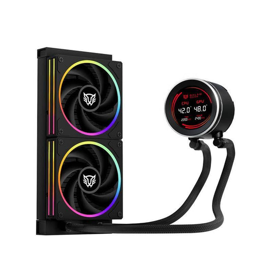 Enfriamiento Liquido BAMLAM RUSH HYDROX EXPERT HYX24 Sistema de enfriamiento liquido, Display LCD 2.1 Pulgadas