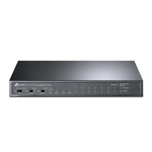 Switch de Escritorio  TP-LINK TL-SL1311MP, Negro, 8