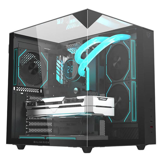 Gabinete Gamer Media Torre TANK MAJESTIC 6600 Legend Series, Factor: ATX, Micro ATX, Mini ATX