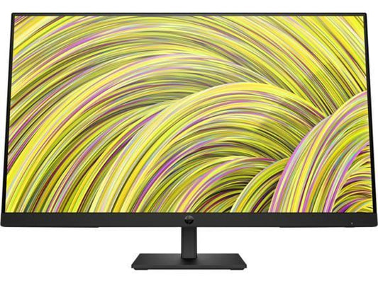 Monitor HP P27h G5 (64W41AA#ABA). Tamaño: 27 Pulgadas. Resolución 1920 x 1080 (Full HD 1080p), Puertos DP/HDMI/VGA, Garantía 3 años