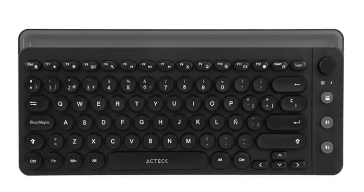 Teclado Inalámbrico Conexión Dual 2.4hz/Bluetooth  Uny Comp TI685 Elite Series