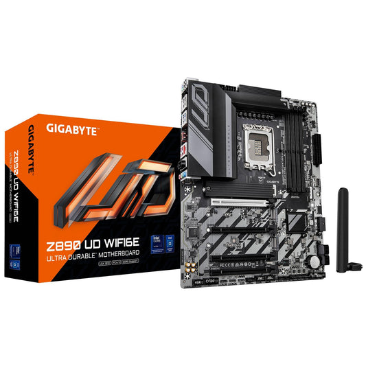 TARJETA MADRE GIGABYTE ATX  Z890 UD WIFI6E EAGLE 64 GB DDR5, S-1851, Para intel