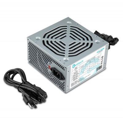 GETTTECH FUENTE DE PODER 550W, ATX, VENTILADOR DE 120MM, EPS 12V, MTBF 100,000 HORAS MOD. GFS-55020-01