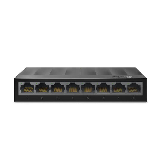 SWITCH GIGABIT DE 8 PUERTOD PARA ESCRITORIO CON TECNOLOGÍA GREEN ETHERNET PLUG AND PLAY TP-LINK LS1008G