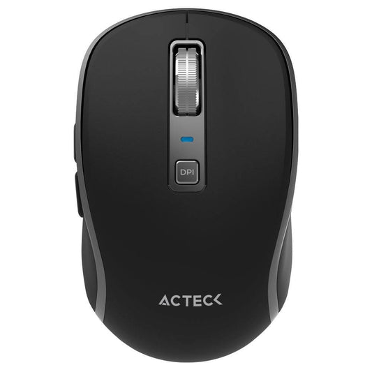 Mouse Inalambrico 2.4hz  Optimize Trip Pro MI580 Advanced Series Conexión USB Dongle 2.4ghz, Conexión Bluetooth, 6 Botones + Scroll