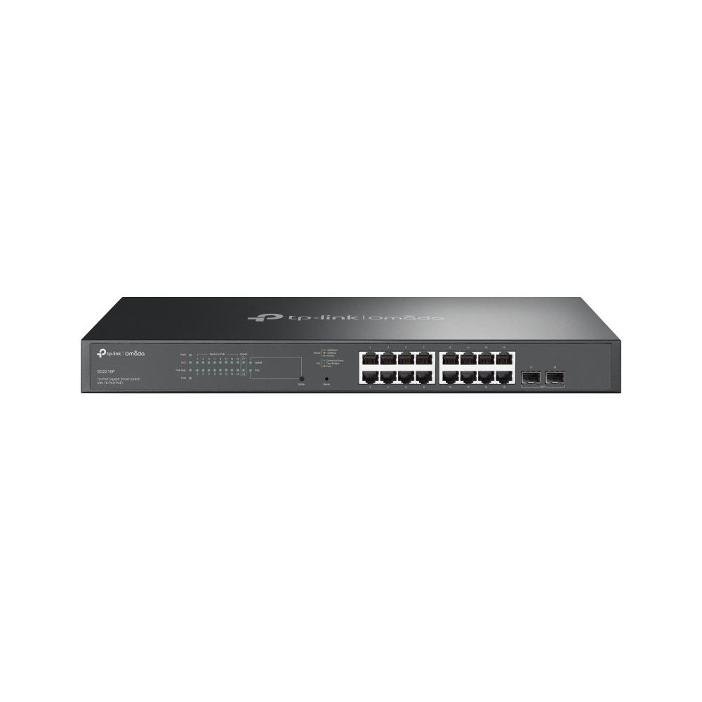 Switch inteligente Gigabit JetStream de 18 puertos con PoE+ de 16 puertos