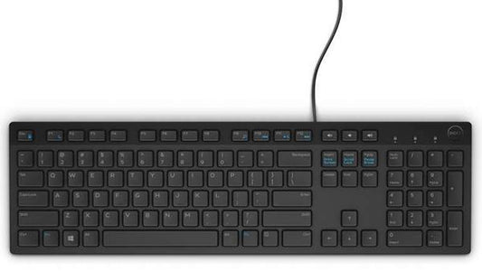 Teclado DELL 580-ADRC, USB, Negro, Alámbrico, En Español