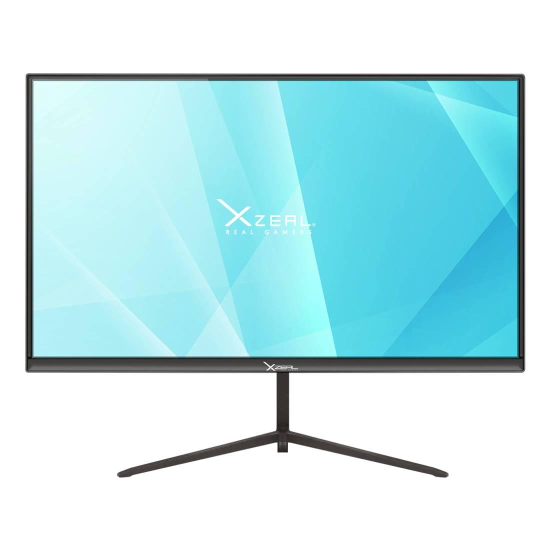 Monitor Xzeal 23.8 pulgadas Xzeal XZ3010-3 Panel Plano VA FHD 180Hz 1ms 1xDP + 1xHDMI + 1x3.5mm + Vesa 100x100mm Negro