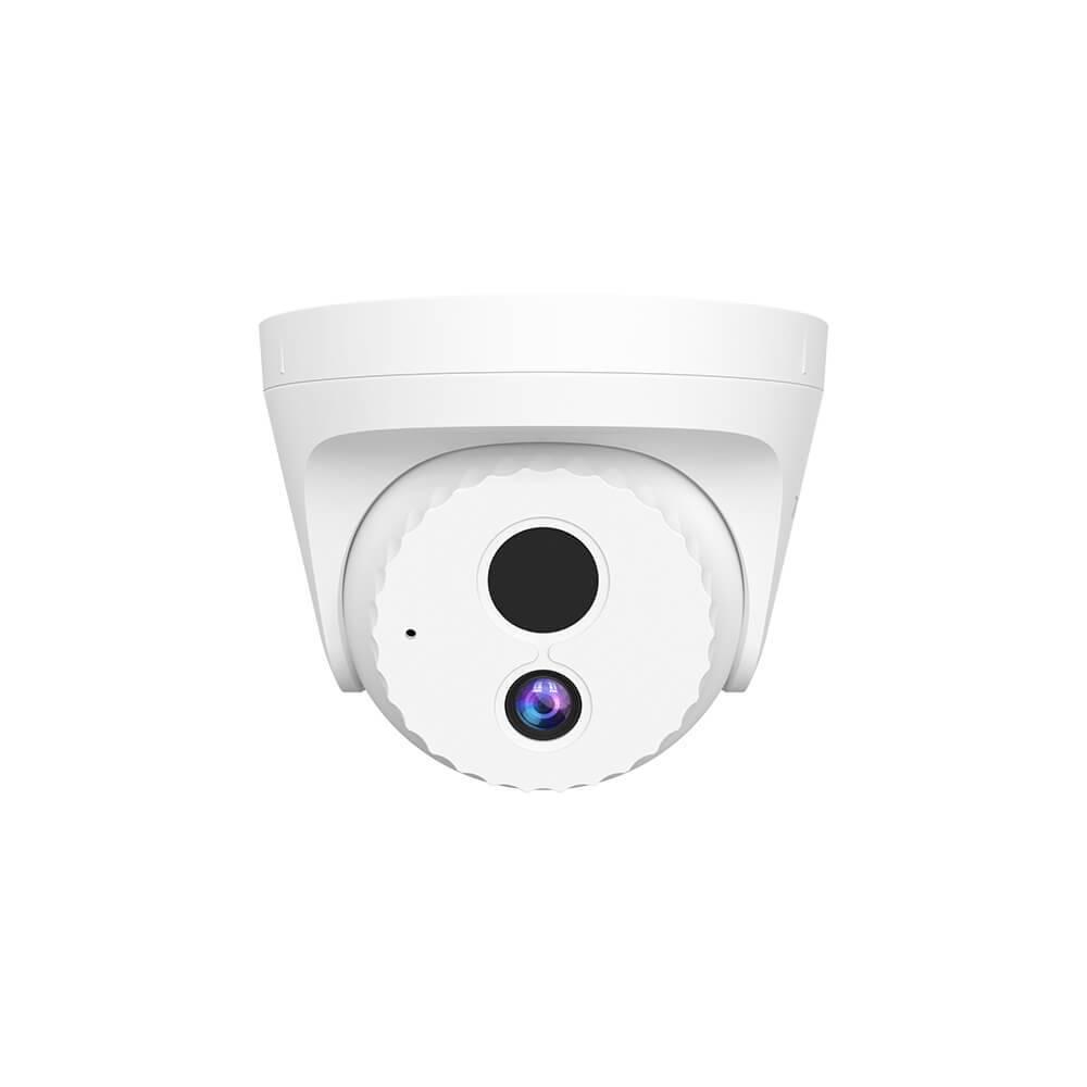 La IC7-PRS es una cámara de 4MP (2560*1440) lente de 4.0 mm, POE visión nocturna infrarroja, detección de movimiento y captación de audio remota