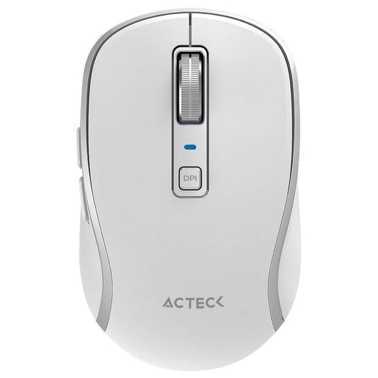 Mouse Inalambrico 2.4hz  Optimize Trip Pro MI580 Advanced Series Conexión USB Dongle 2.4ghz, Conexión Bluetooth, 6 Botones + Scroll. Clic Silencioso, DPI: