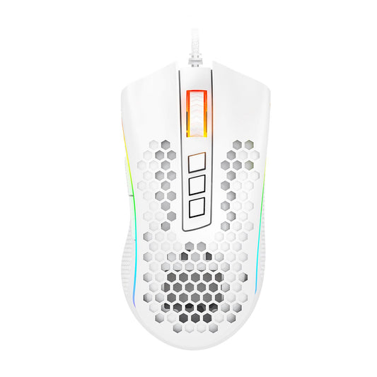 Mouse  Redragon Storm Elite White, Juego, Blanco