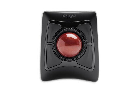Trackball Inalámbrico  KENSINGTON K72359WW , Negro con detalles en Rojo, Bluetooth