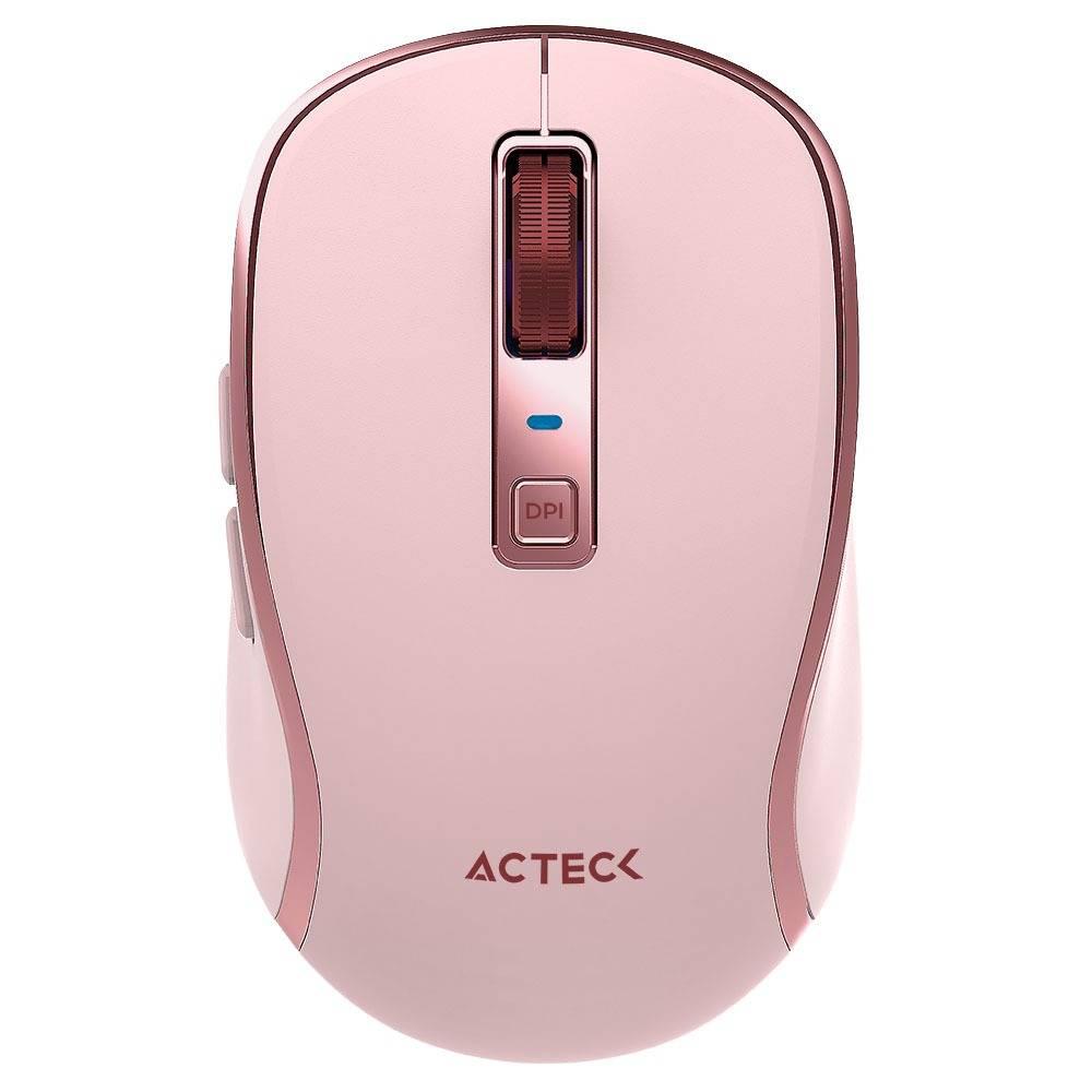 Mouse Inalambrico 2.4hz  Optimize Trip Pro MI580 Advanced Series Conexión USB Dongle 2.4ghz, Conexión Bluetooth, 6 Botones + Scroll. Clic Silencioso, DPI: