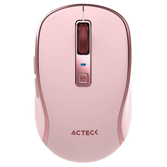 Mouse Inalambrico 2.4hz  Optimize Trip Pro MI580 Advanced Series Conexión USB Dongle 2.4ghz, Conexión Bluetooth, 6 Botones + Scroll. Clic Silencioso, DPI: