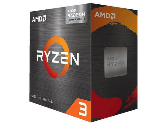 AMD RYZEN 3 5300G, 4 núcleos, Socket AM4, Con ventilador, Con gráficos incluidos