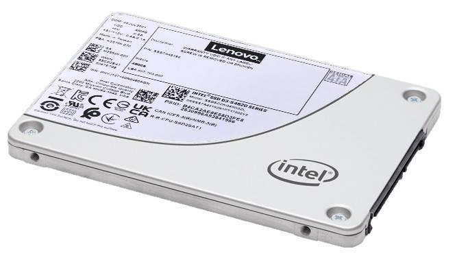 Disco Duro Lenovo (4XB7A17134) ThinkSystem 3.5 pulgadas S4620 480GB Mixed Use SATA 6Gb SS SSD, compatible con Servidores SR250 V2, con unidades de 3.5 pulg