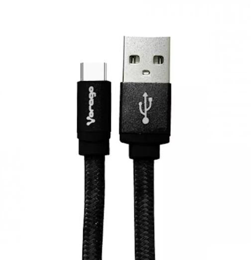 Cable USB a tipo C VORAGO CAB-214, USB, USB C, 2 m, Negro