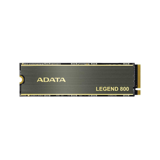 Unidad de Estado Sólido ADATA LEGEND 800 500GB PCIe Gen4x4 M.2 2280, Con disipador de aluminio. ALEG-800-500GCS