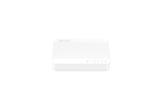 Switch TENDA S105, Color blanco, 5 puertos, RJ-45