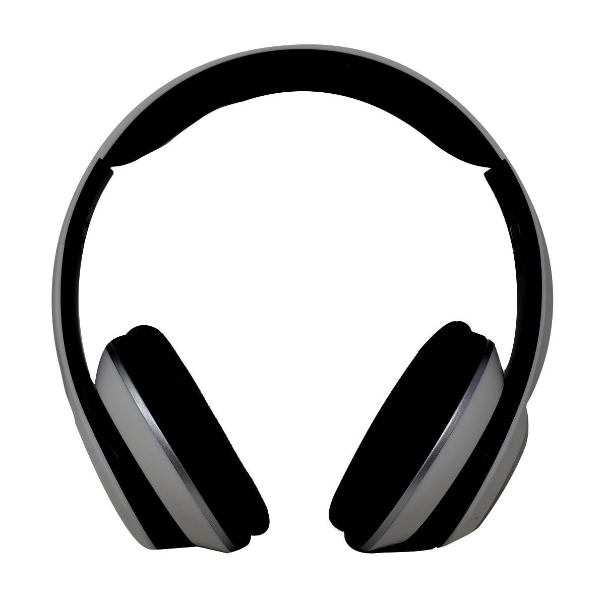 AUDIFONOS OVER-EAR BLUETOOTH NBH-01 SONIDO HI-FI 3.5MM RADIO FM MICRO SD 3.5MML MANOS LIBRES RUBBERIZED BLANCO