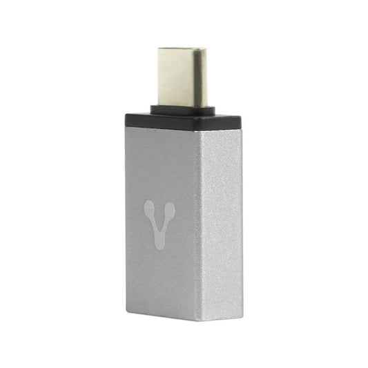Adaptador OTG Tipo C a USB 3.0 VORAGO ADP-101, Aluminio
