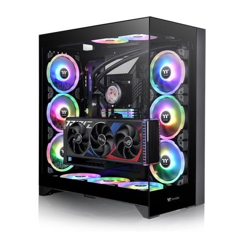Gabinete Thermaltake CTE E600 MX Mid Tower Negro, ATX/Mini-ITX/Micro-ATX/E-ATX, USB 3.0, sin Fuente