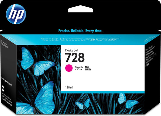 Tinta HP 728, F9J66A, Magenta 130ml