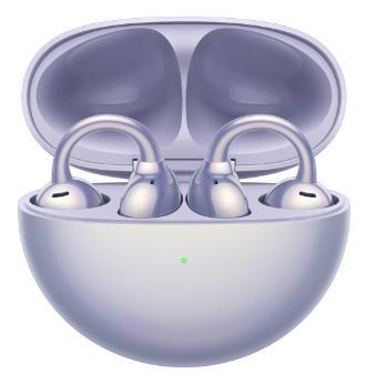 55037246 HUAWEI FREECLIP PURPLE DOVE-T00, Diseño oído abierto, hasta 8 horas de uso continuo, Llamadas claras con IA.