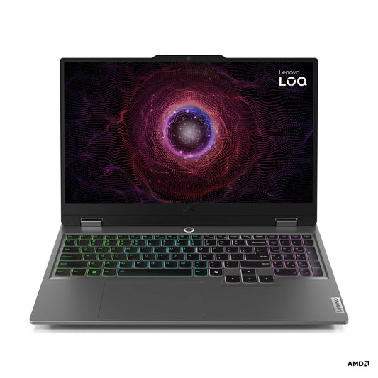 LENOVO LOQ 15ARP9, AMD Ryzen™ 7 7435HS , Ram 24 GB, Tarjeta de video NVIDIA® GeForce RTX™ 4050 6GB GDDR6, Windows 11 home,512 GB SSD, 15.6 pulgadas.