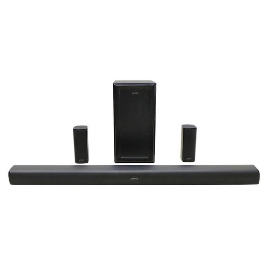 Teatro en Casa Dynamic Stage BS700 Acteck Elite Series 5.1 Canales, Dolby 180w, Conectividad: Bluetooth 5.3, USB-A, HDMI (ARC), Óptical, 3.5mm.