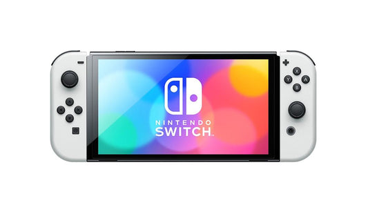 Nintendo Switch Modelo OLED Color Joycons Blanco. Version Internacional