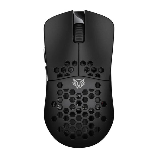 Mouse Gamer Inalámbrico Ultra ligero Speed Light MG969 Balam Rush Conexiones Bluetooth, 2.4ghz y USB, 7 Botones, Scroll tipo HUANO, DPI 800 a 5000. Ilumina