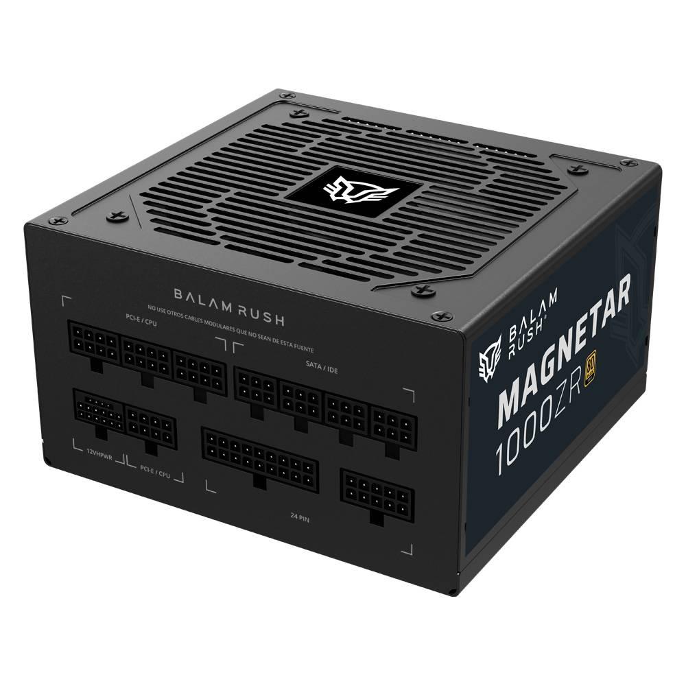 Fuente de Poder 1000W 80 Plus Gold MAGNETAR 1000ZR BALAM RUSH  LEGEND SERIES.