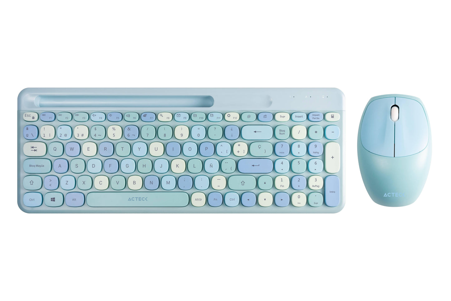 Kit Teclado y mouse Inalámbricos 2.4hz Creator Chic MK470 Advanced Series