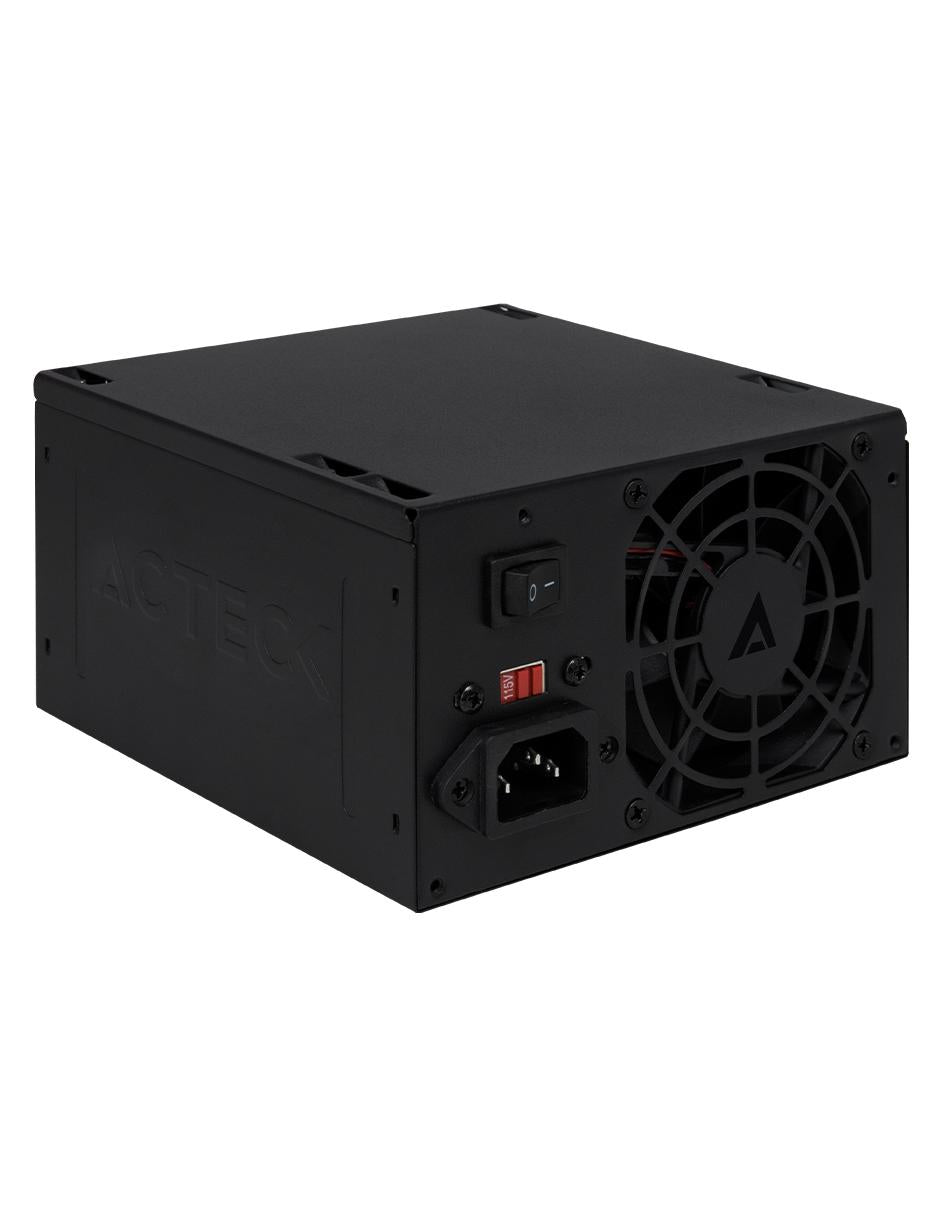 Fuente de Poder ACTECK AF-B500P, 500 W, Negro