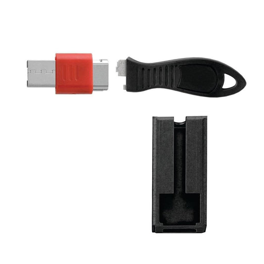Bloqueador de puertos USB con protector de cable cuadrado K67915WW KENSINGTON