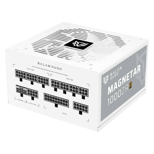 Fuente de Poder 1000W 80 Plus Gold MAGNETAR 1000ZR BALAM RUSH  LEGEND SERIES.