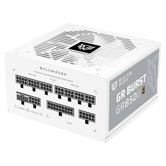 Fuente de Poder 850W 80 Plus Gold BALAM RUSH GR BURST GR850G LEGEND SERIES. ATX, Full Modular