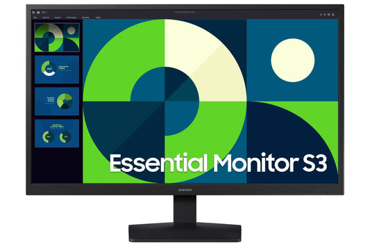 Monitor Samsung Essential S3, S31D, 24 pulgadas, FHD, FLAT, 75Hz, 5ms, LS24D310EALXZX