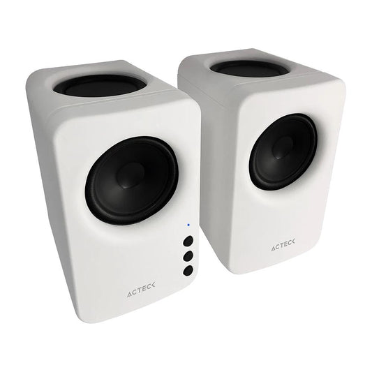 Bocinas Bluetooth Dynamic Exact Mini BS475 Advance Series, Sonido Estéreo 2.0,Potencia 10w RMS, Conexiones: Bluetooth 5.3v, Auxiliar, Adaptador de Corrient