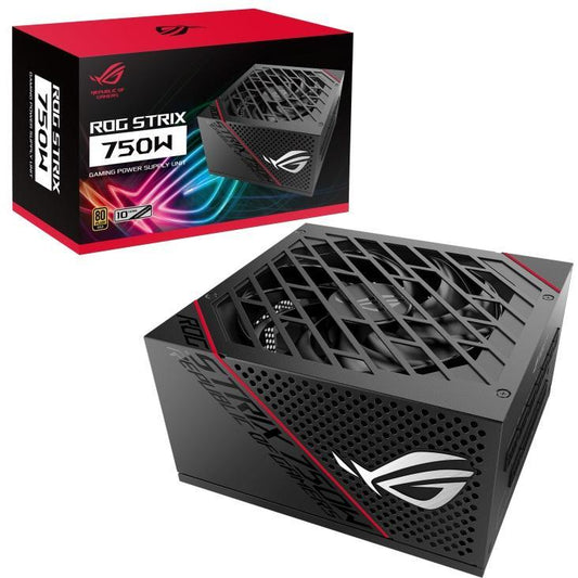 Fuente de Poder ASUS ROG-STRIX-750G , Negro