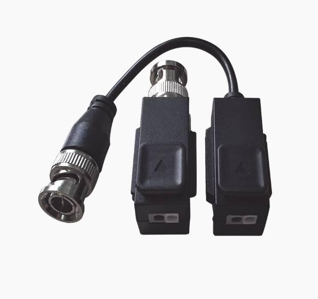 Kit de Transceptor (Balluns) TURBOHD con Boton Push / Hasta 8 MP (4K) / 100% Cobre / Soporta HD-TVI / AHD / CVI / CVBS / Audio por Coaxitron