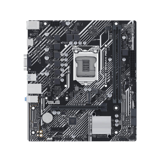 Tarjeta Madre ASUS PRIME H510M-K R2.0, micro ATX, Socket Intel® LGA 1200,, Intel®11a y 10a gen,PCIe 4.0, puerto M.2 de 32 Gbps, HDMI™, VGA, USB 3.2 Gen 1 T