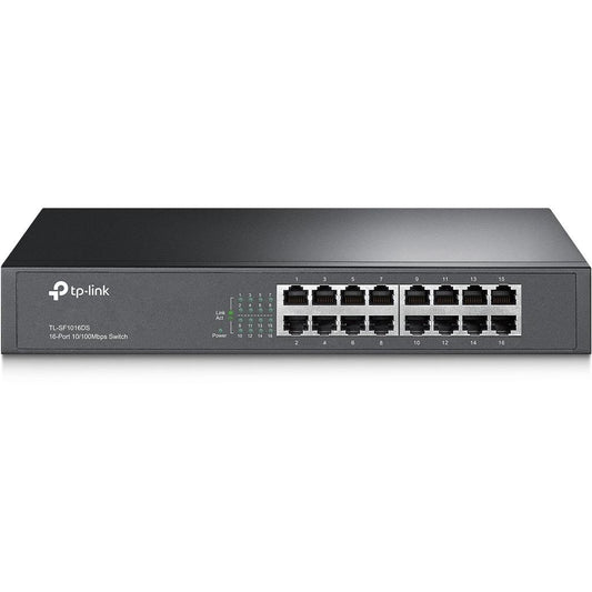 Switch  TP-LINK TL-SF1016DS, Negro, 16 puertos