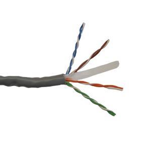 Bobina de Cable UTP CAT6+ BELDEN 2412 008A1000, 305 m, Gris, Interior, CAT6+, 100% Cobre